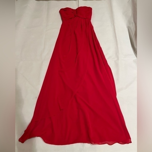 Mori Lee Dresses & Skirts - Mori Lee by Madeline gardener red dress long wedding formal size 6